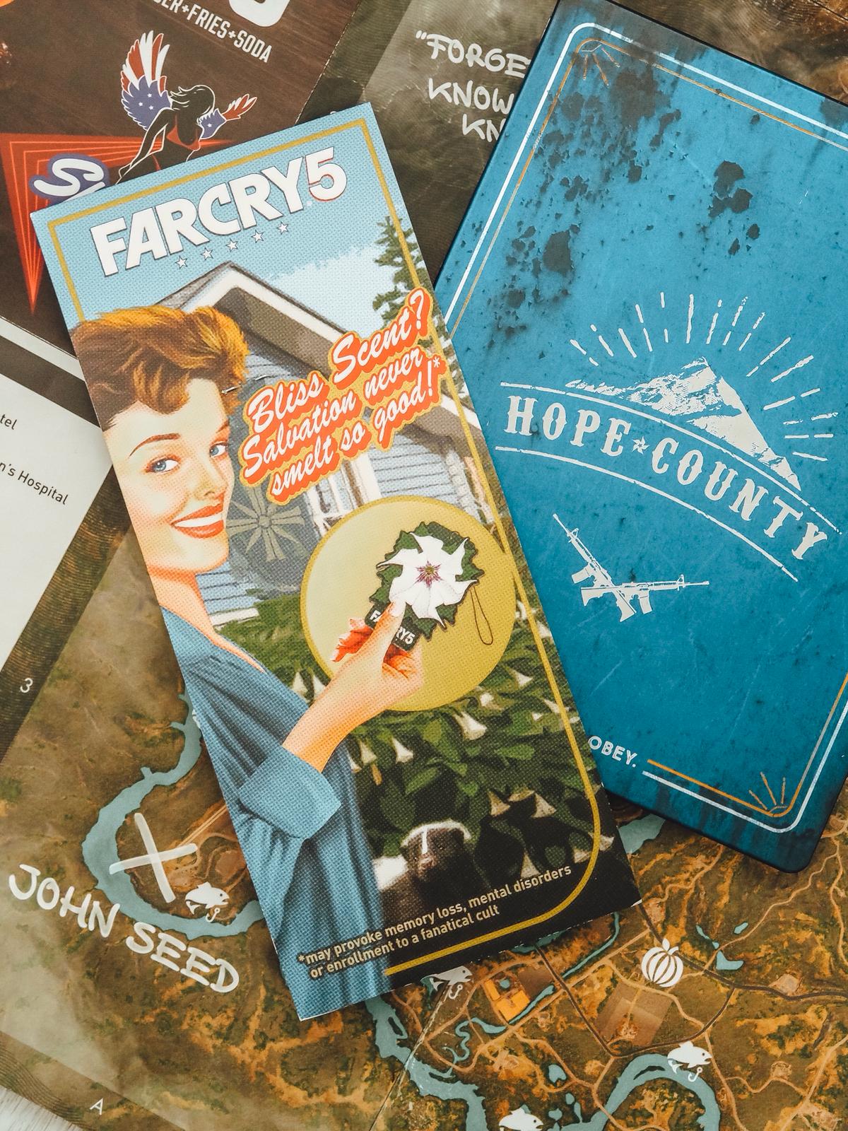 Die begehrte Far Cry 5 - Hope County MT Collectors Edition erschien am 27.03.2018. Unboxing der auf 6000 Stück limitierten Sammleredition auf dem Blog ✓